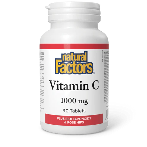 VITAMIN C 1000MG 90TAB NATURAL FACTORS