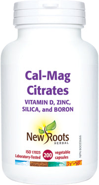 CAL-MAG CITRATES BORON 200 VCAPS NEW ROOTS