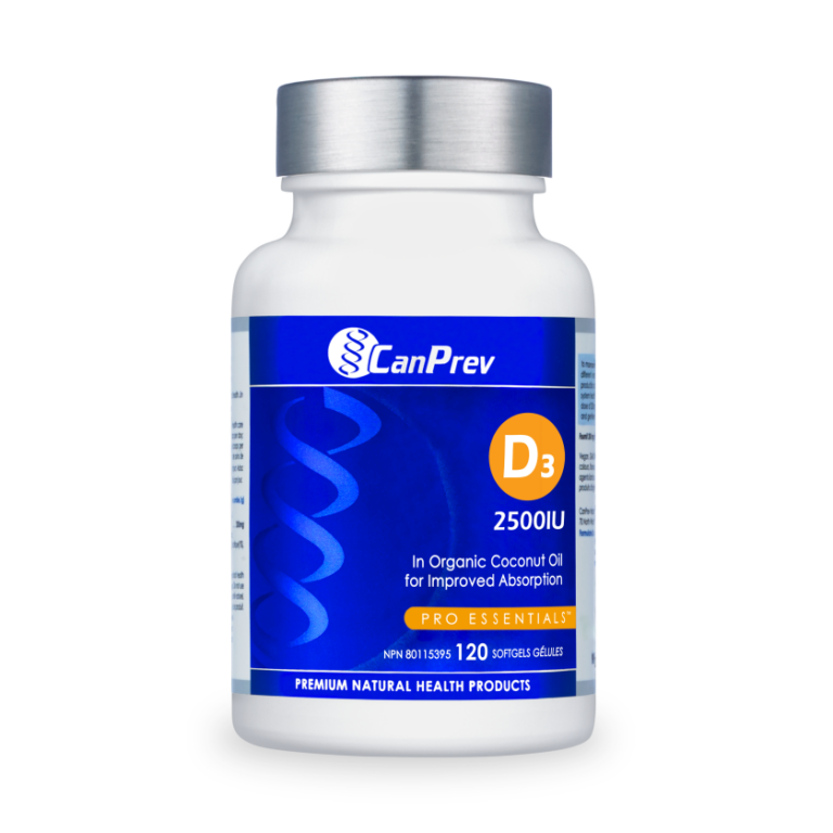D3 2500IU 120CAP CANPREV