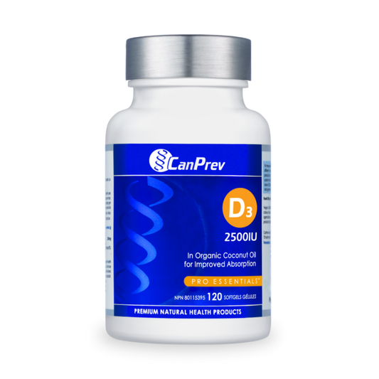 D3 2500IU 120CAP CANPREV