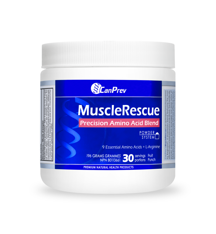 MUSCLE RESCUE FRUIT PUNCH 196G CANPREV