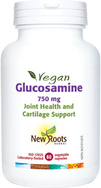VEGAN GLUCOSAMINE 750MG 60 CAPS NEW ROOTS