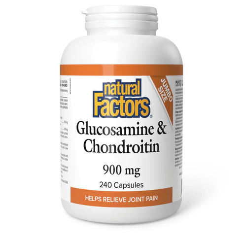 GLUCOSAMINE & CHONDROITIN 900MG 240C NATURAL FACTORS