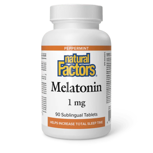 MELATONIN 1MG 90TAB NATURAL FACTORS