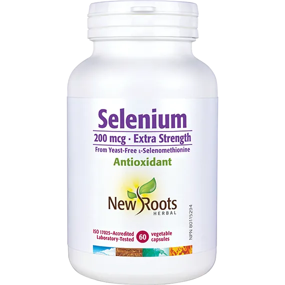 SELENIUM 200MCG 60CAPS NEW ROOTS