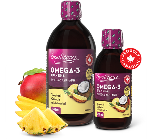 OMEGA-3 TROPICAL COLADA 250ML SEALICIOUS