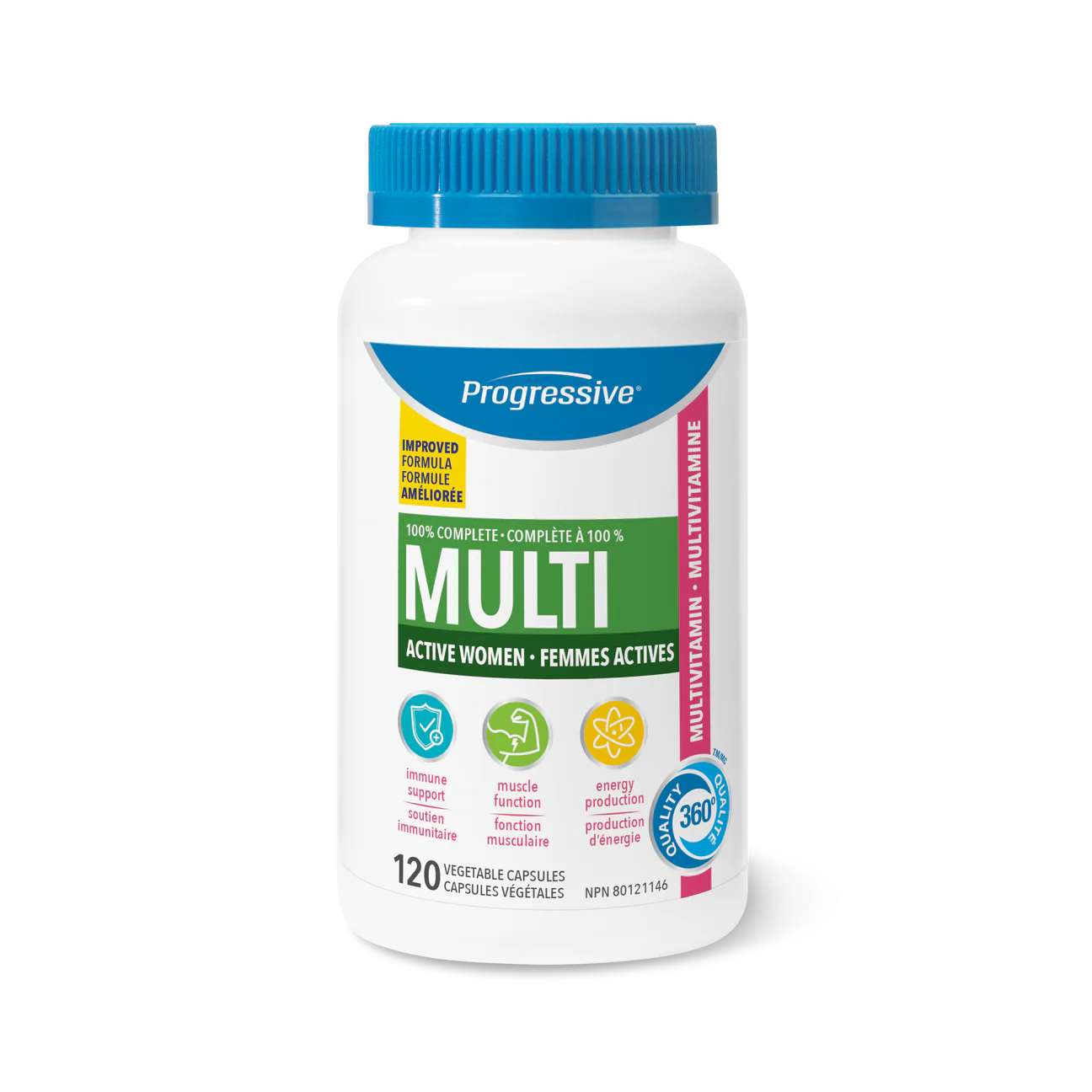 MULTI ACTIVE WOMEN 120CAP PROGRESSIVE