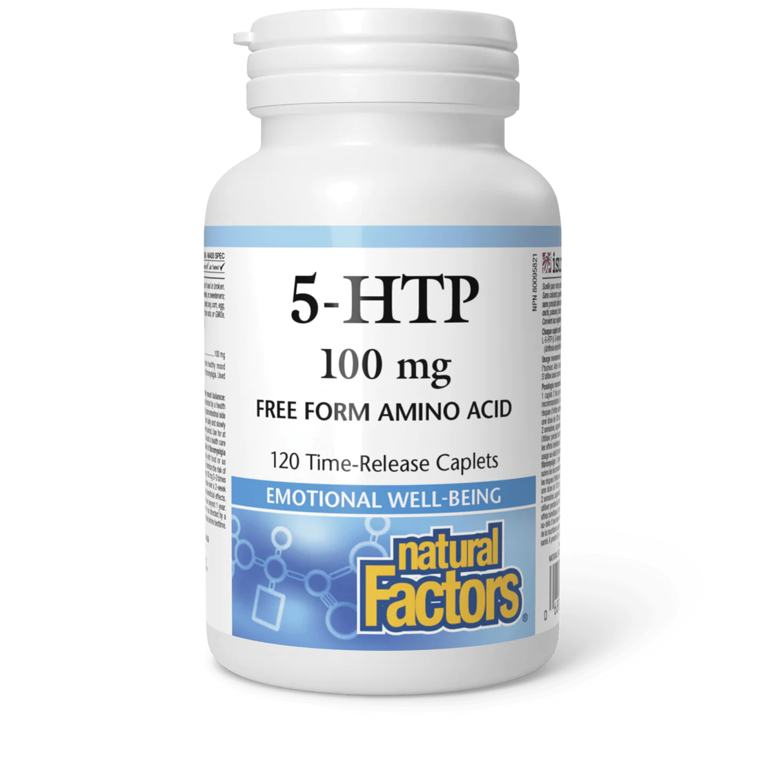 5-HTP 100MG 60 TIMERELEASE CAPS NATURAL FACTORS