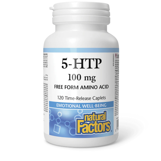5-HTP 100MG 60 TIMERELEASE CAPS NATURAL FACTORS