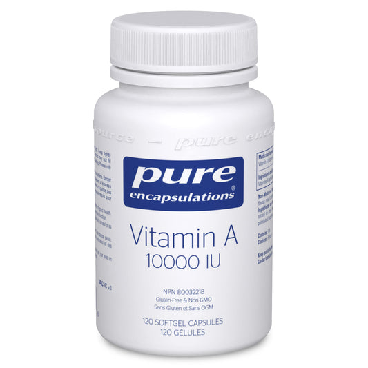 VITAMIN A 10,000IU 120SG PURE ENCAPSULATIONS