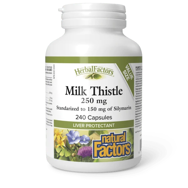MILK THISTLE 250MG 240CAP NATURAL FACTORS