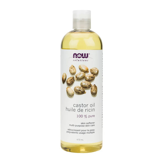 CASTOR OIL 473ML NOW