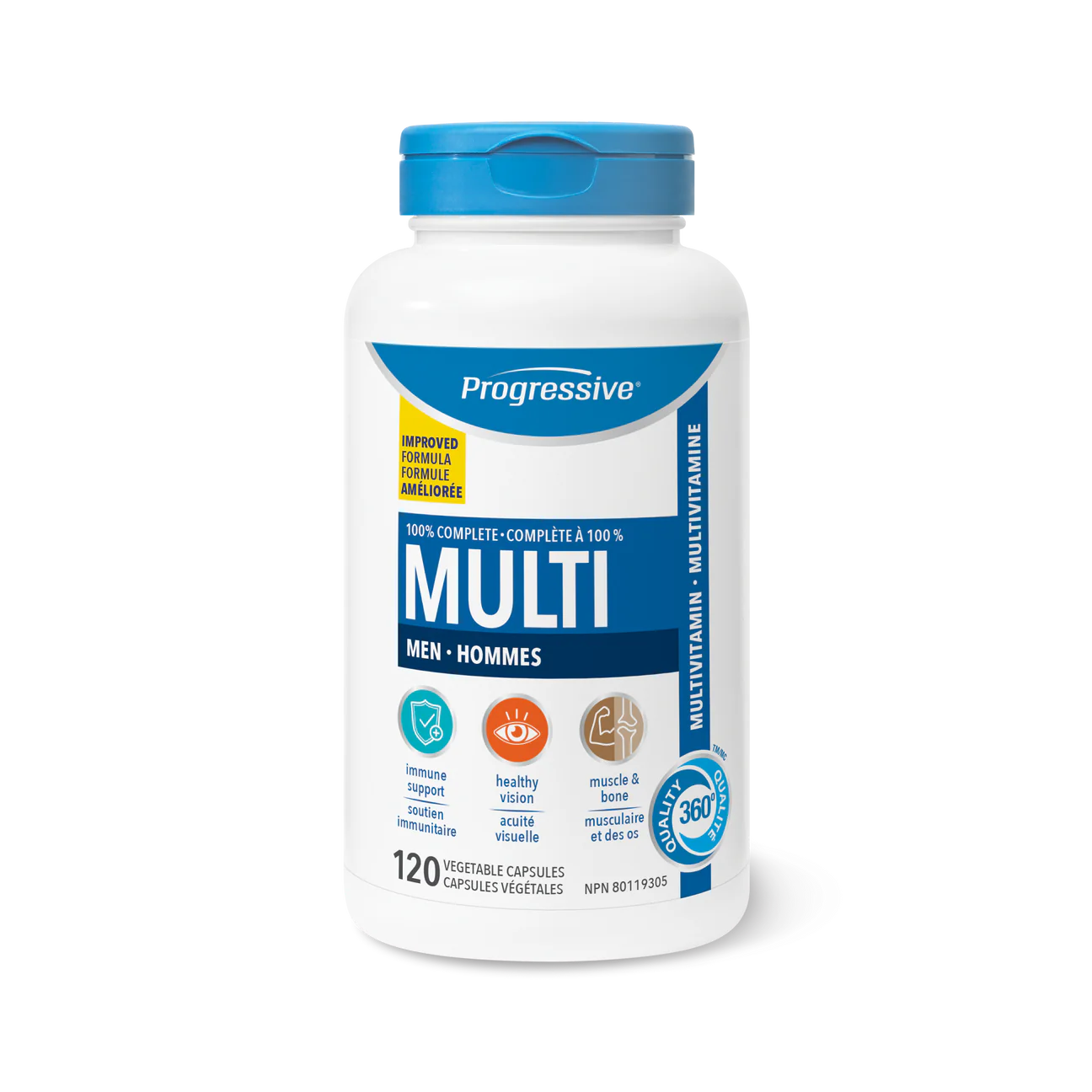 MULTI ADULT MEN 120CAP PROGRESSIVE