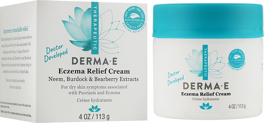 ECZEMA RELIEF CREAM 113G DERMA E