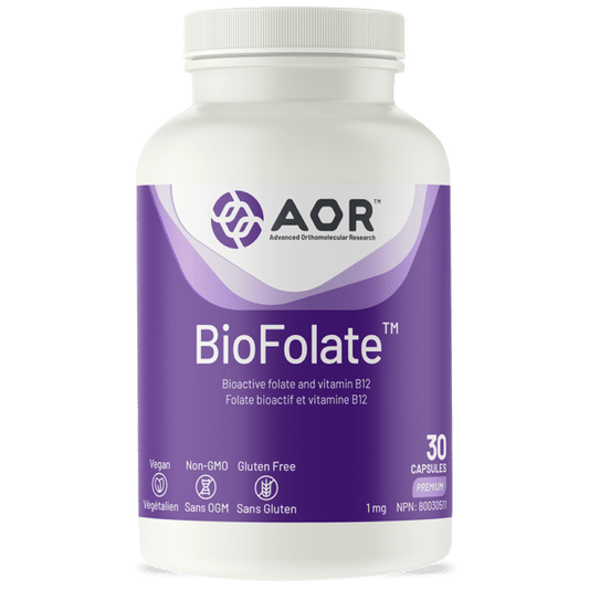 BIOFOLATE 1MG 30CAPS AOR