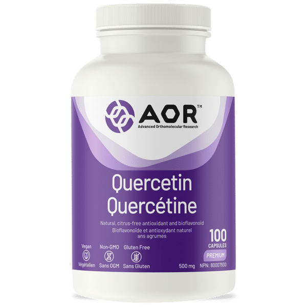 QUERCITIN 500MG 100CAPS AOR