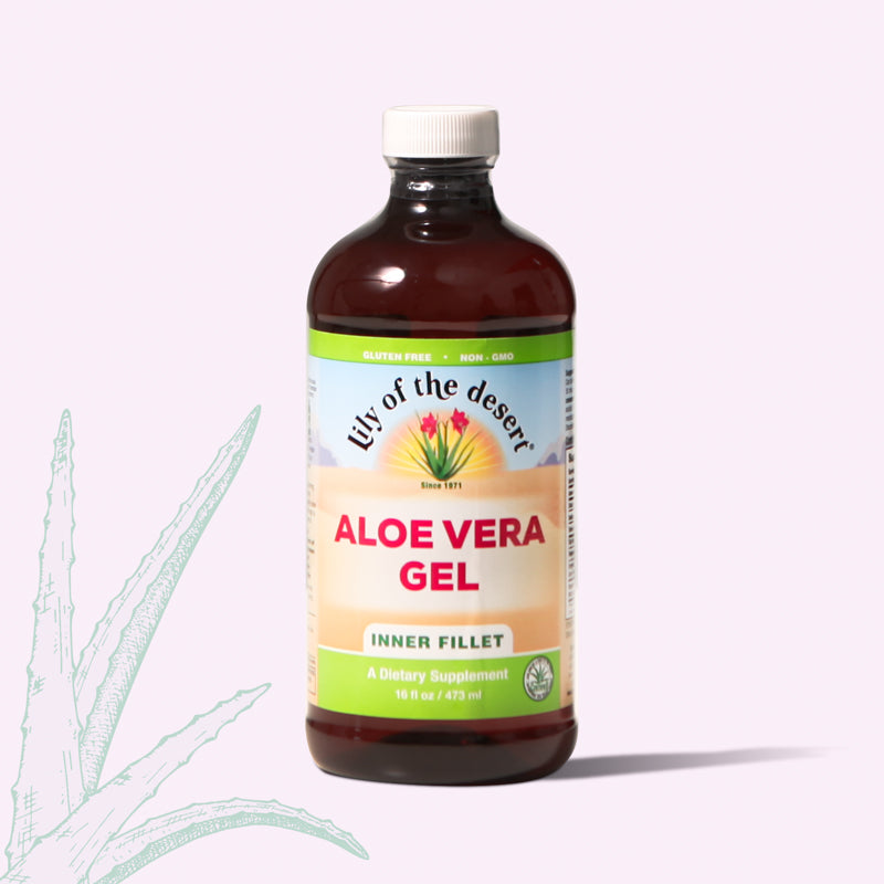 ALOE GEL INNER FILLET 473ML LILY OF THE DESERT