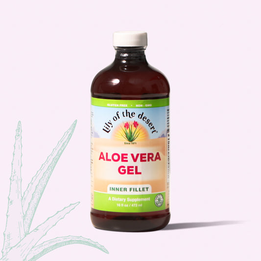 ALOE GEL INNER FILLET 473ML LILY OF THE DESERT