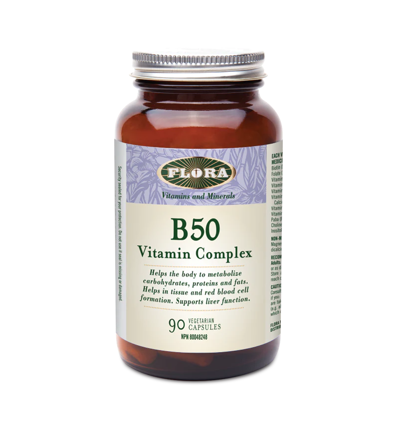 VITAMIN B 50MG 90 CAPS FLORA