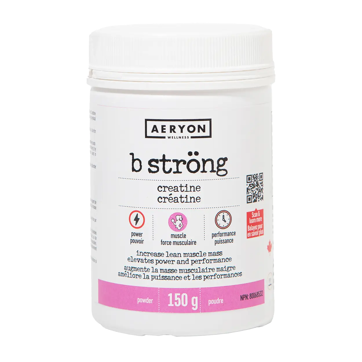 CREATINE B-STRONG 150GR AERYON WELLNESS