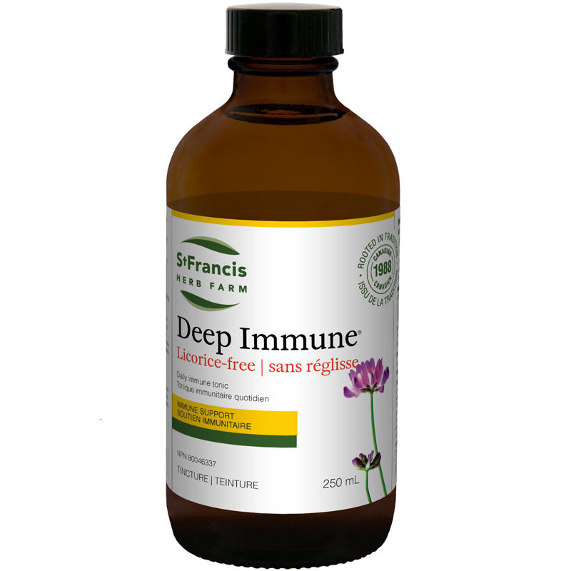 IN STORE ONLY: DEEP IMMUNE LICORICE FREE 250ML ST. FRANCIS