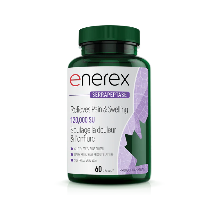 SERRAPEPTASE 120000IU 60CAPS ENEREX
