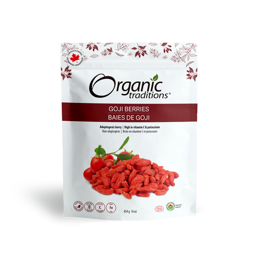 GOJI BERRIES 227GRAM ORGANIC TRADITIONS