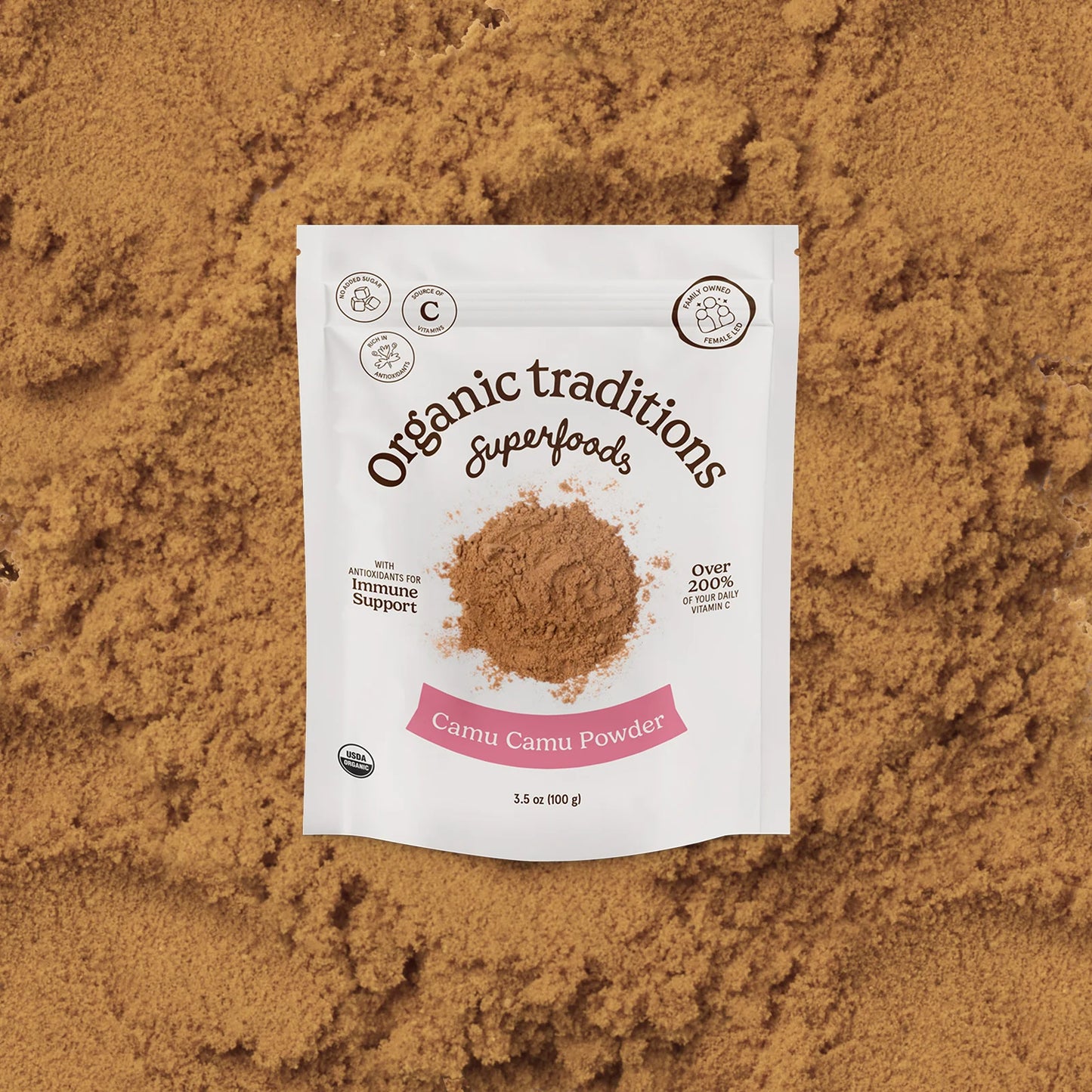 CAMU CAMU BERRY POWDER 100GRAM ORGANIC TRADITONS
