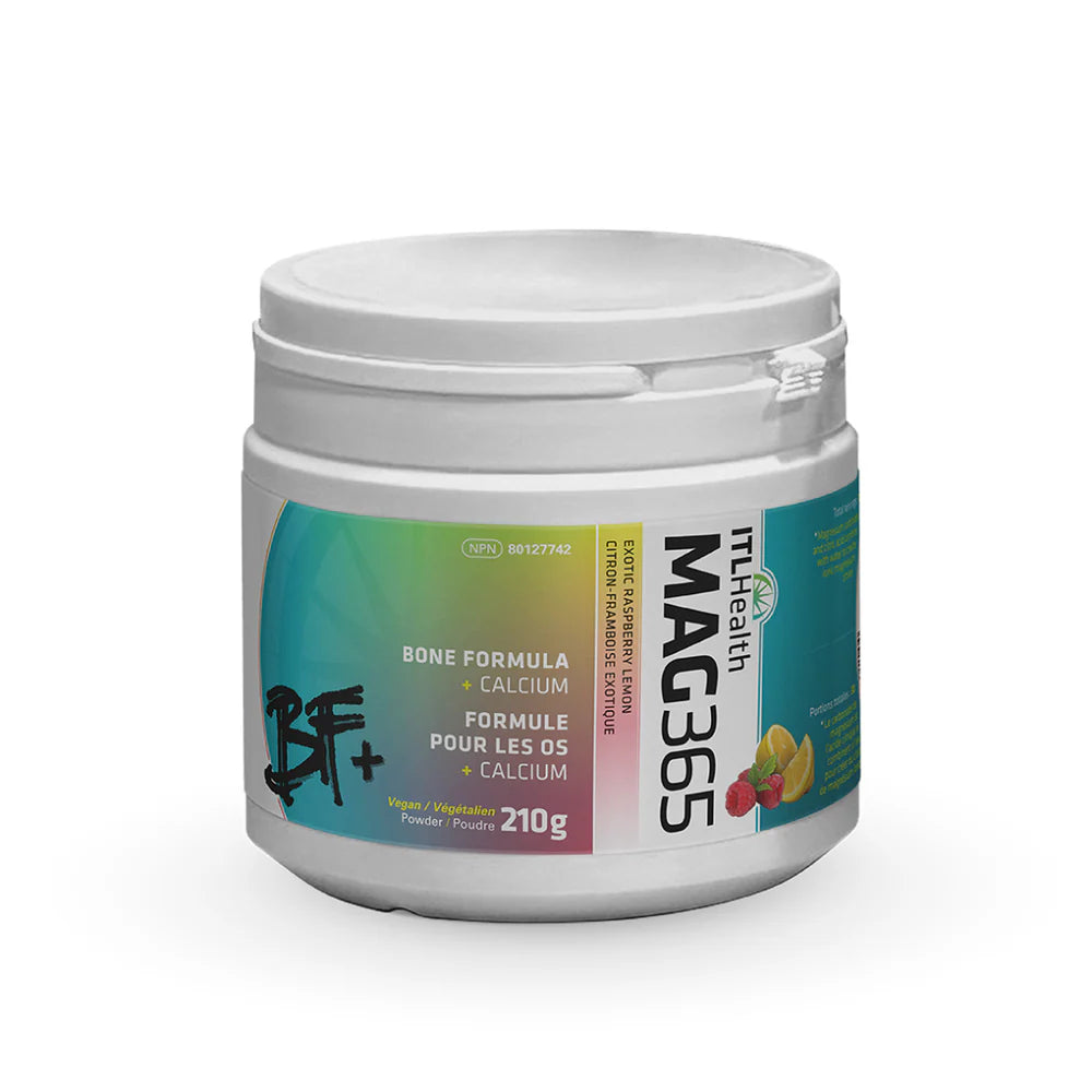 MAG365 BF+CALCIUM EXOTIC RASPBERRY LEMON 210G ITL HEALTH