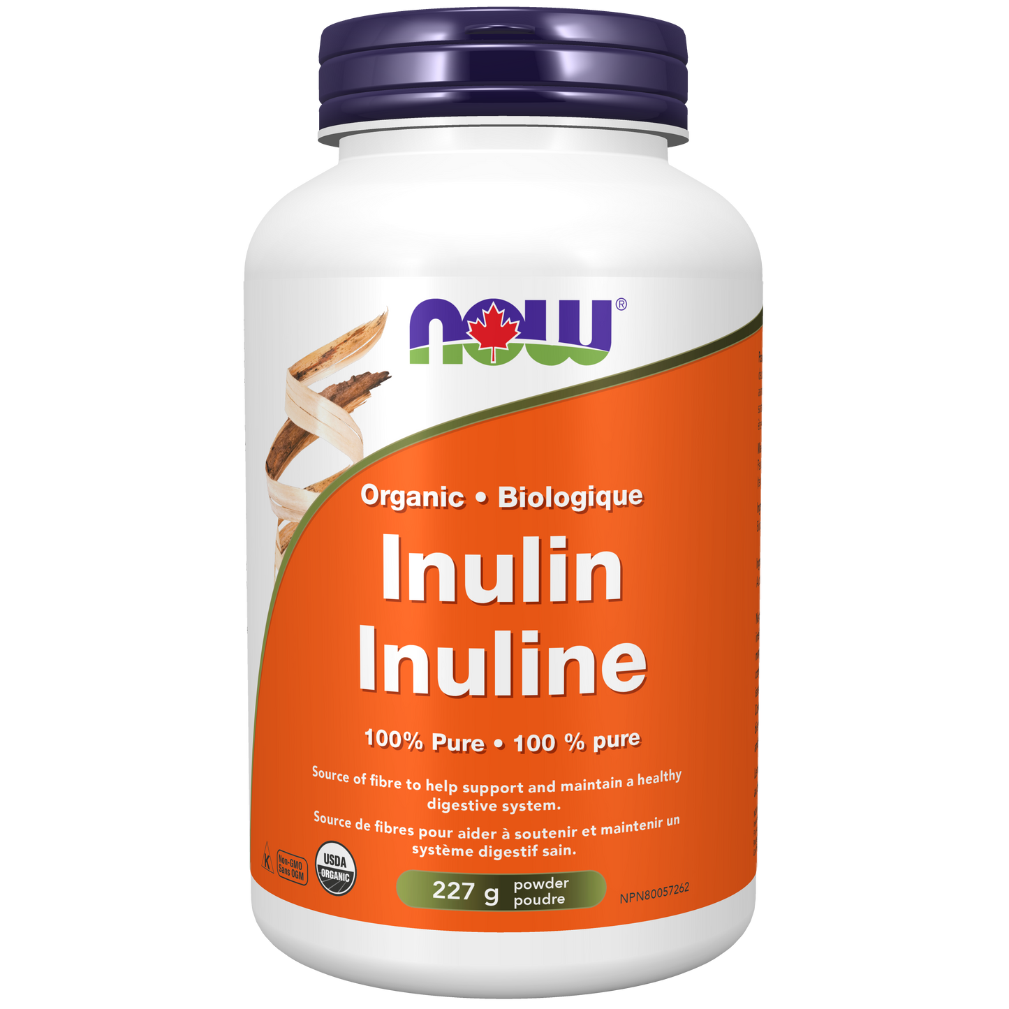 INULIN POWDER 227G NOW