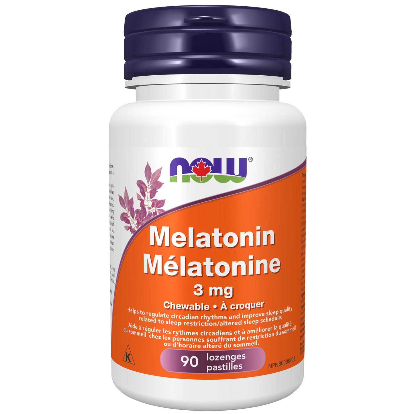 MELATONIN 3MG 90 LOZENGES NOW