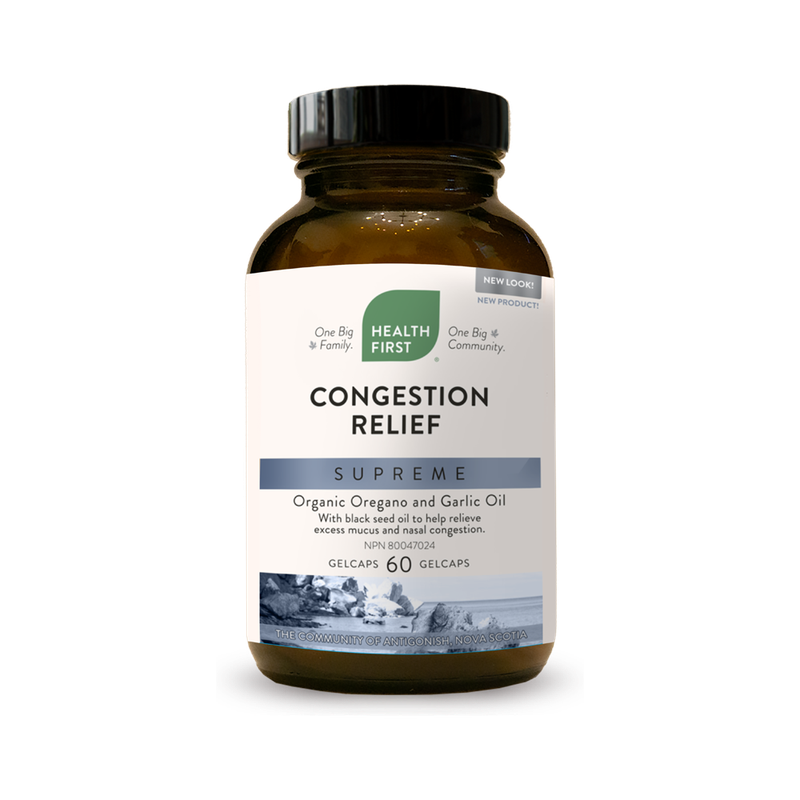 CONGESTION RELIEF 60 GELCAPS HEALTH FIRST