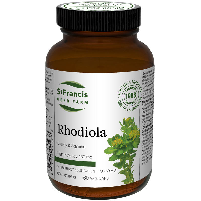 RHODIOLA 150MG 60CAPS ST. FRANCIS