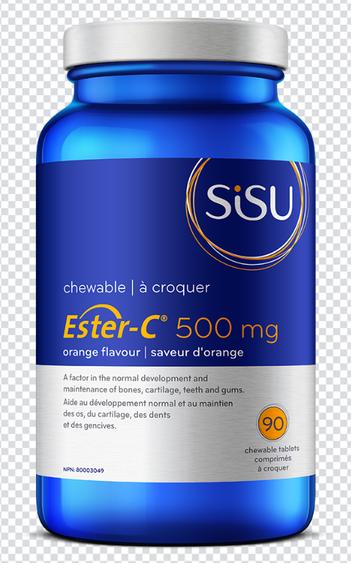 ESTER C 500MG ORANGE 90 CHEW TABS SISU