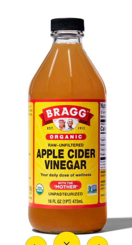 APPLE CIDER VINEGAR ORGANIC  473ML BRAGGS
