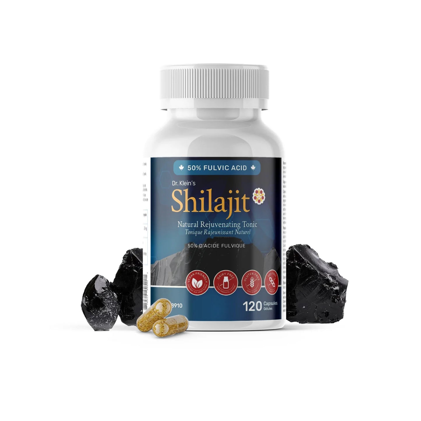 RECHARGE SHILAJIT 250MG 120CAPS NANTON