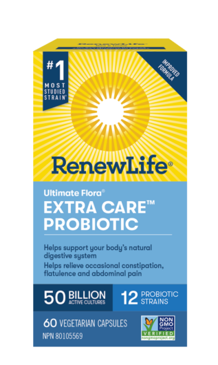 ULTIMATE FLORA EXTRA CARE PROBIOTIC 50BIL 60C RENEW LIFE