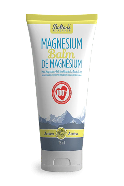 MAGNESIUM CHLORIDE BALM WITH ARNICA 118ML BOLTON'S NATURALS