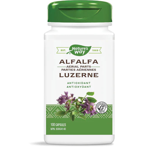 ALFALFA LEAVES 100VCAP NATURE'S WAY