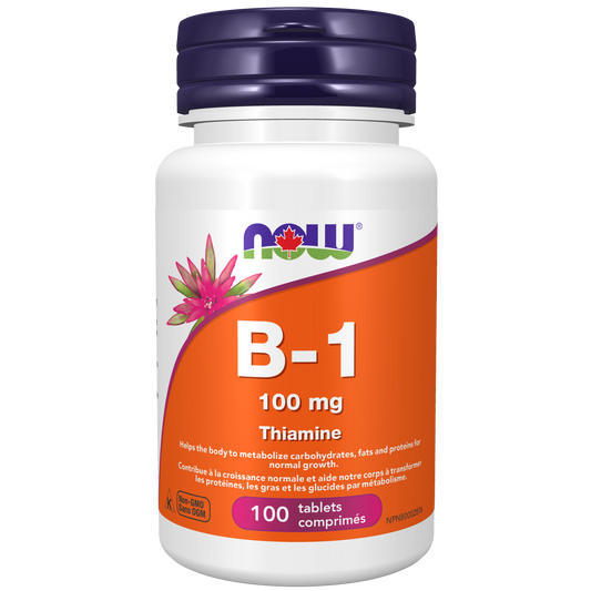 B1 100MG 100TABS NOW