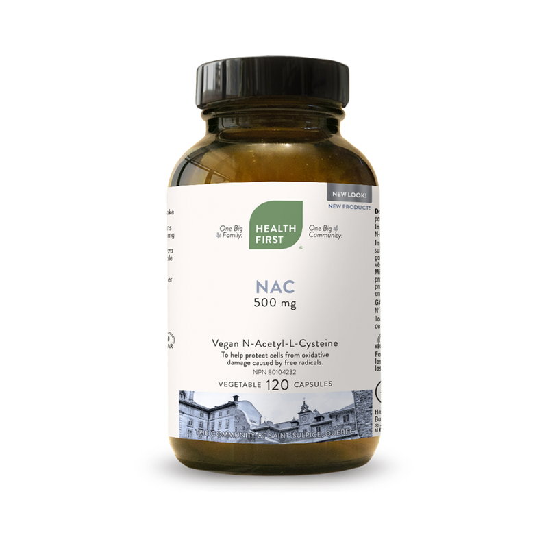 NAC 500MG 120VCAP HEALTH FIRST