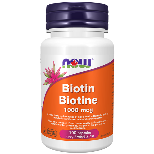 BIOTIN 1000MCG 100 CAPS NOW
