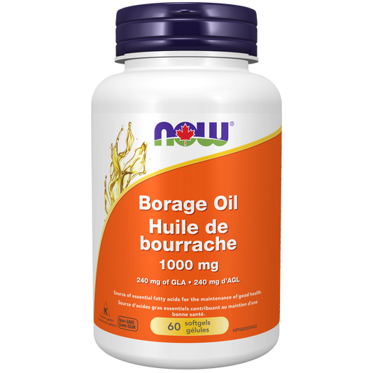 BORAGE OIL 1000MG 60 CAPS NOW