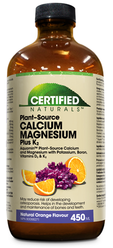 CALCIUM MAG+K2 450ML ORANGE CERTIFIED NATURALS