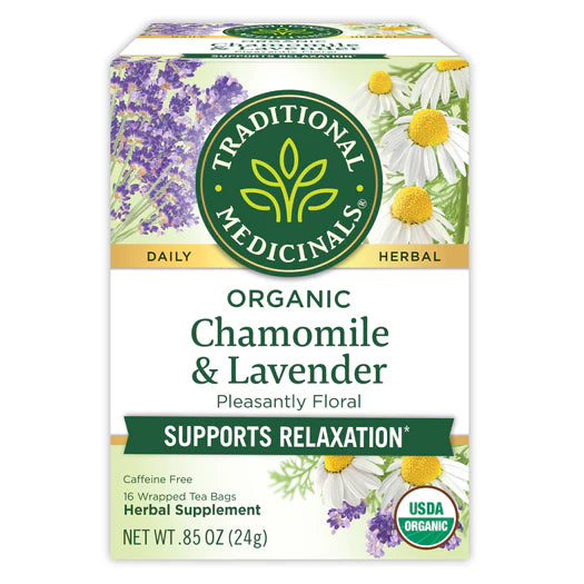 CHAMOMILE LAVENDER 16 BAGS TRADITIONAL MEDICINALS