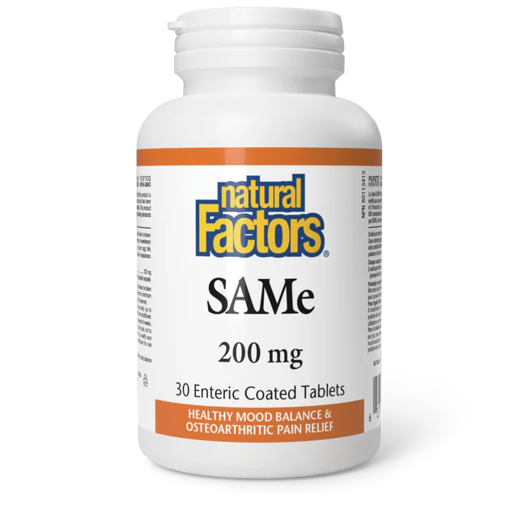 SAME 200MG 30TAB NATURAL FACTORS