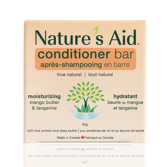 CONDITIONER BAR MANGO+TANGERINE 60G NATURE'S AID