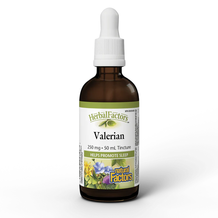 VALERIAN TINCTURE 50ML NATURAL FACTORS