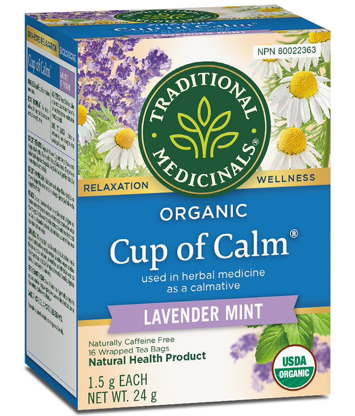 CUP OF CALM TEA 16 BAGS TRADITIONAL MEDICINAL