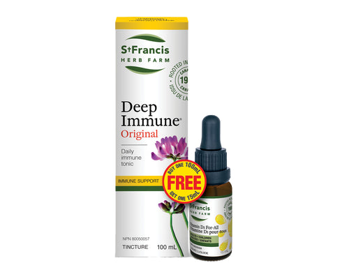 DEEP IMMUNE 100ML + VITAMIN D3 15ML ST. FRANCIS